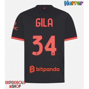 AC Milan Mario Gila #34 Tredje trøje 2026-27 Kort ærmer AC Milan Mario Gila #34 Tredje trøje 2026-27 Kort ærmer